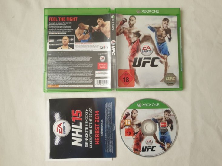 (Bild für) Xbox One UFC - zum Schließen ins Bild klicken