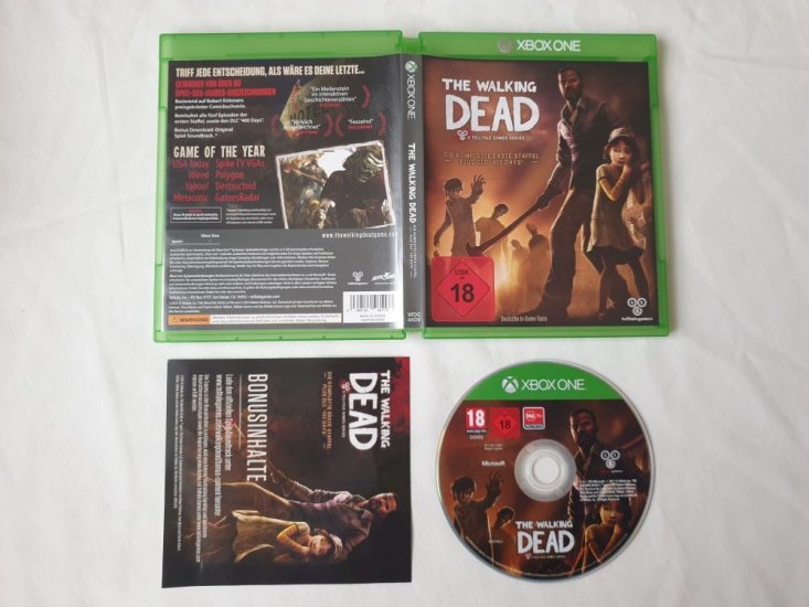 (Bild für) Xbox One The Walking Dead - Die komplette Erste Staffel - zum Schließen ins Bild klicken