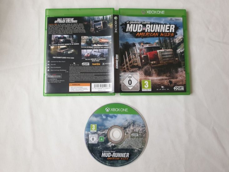 (Bild für) Xbox One Mud Runner - American Wilds - zum Schließen ins Bild klicken