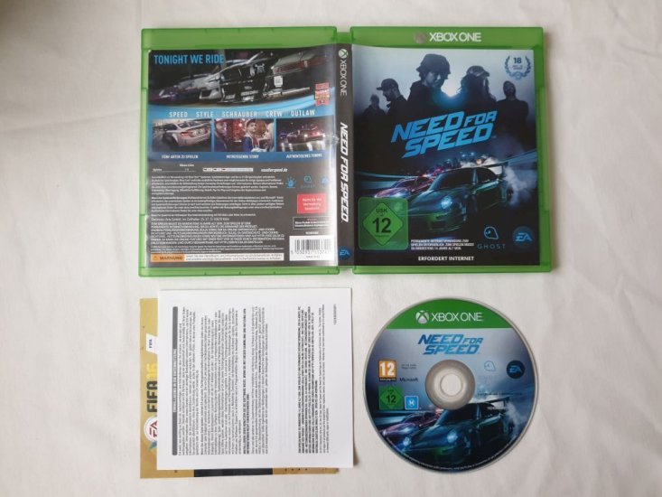 (Bild für) Xbox One Need for Speed - zum Schließen ins Bild klicken