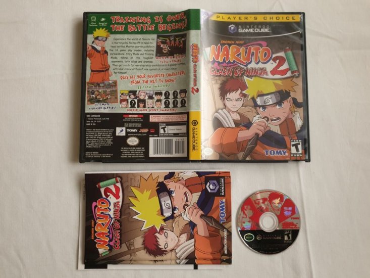 (Bild für) GC Naruto - Clash of Ninja 2 USA - zum Schließen ins Bild klicken