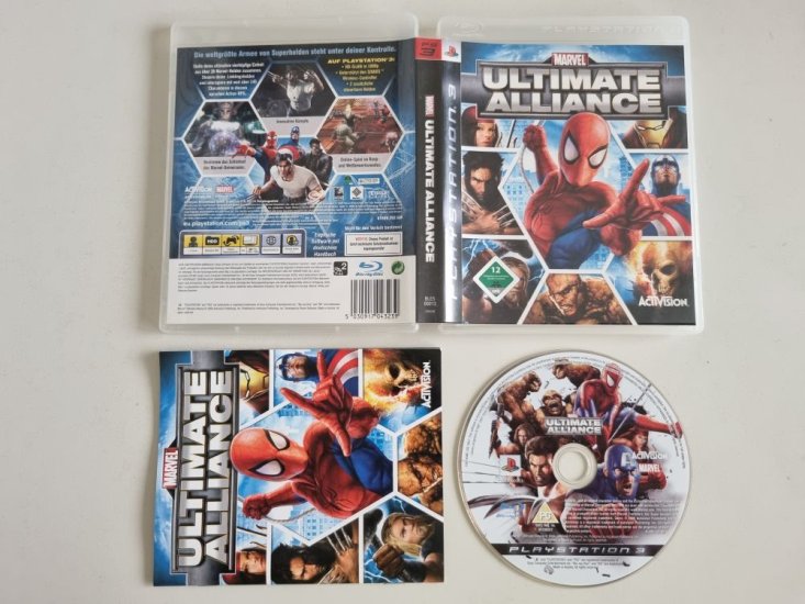 (Bild für) PS3 Marvel Ultimate Alliance - zum Schließen ins Bild klicken