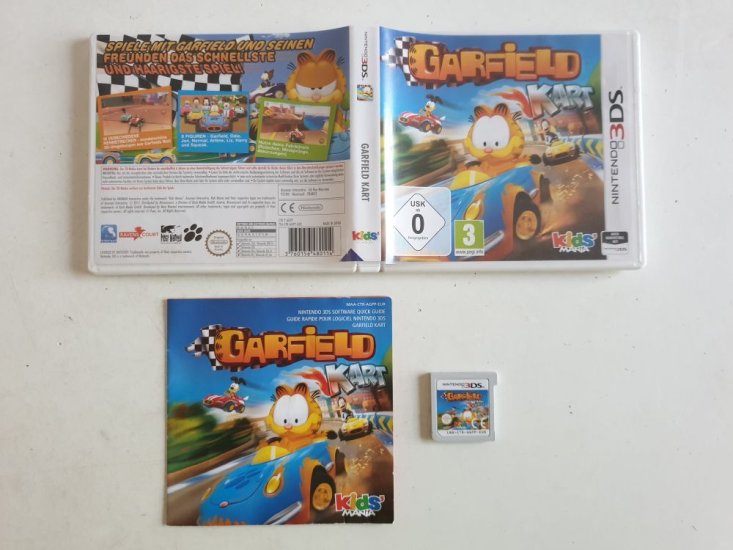 (Bild für) 3DS Garfield Kart GER - zum Schließen ins Bild klicken