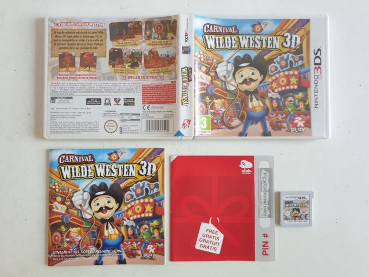 (Bild für) 3DS Carnival Wilde Westen 3D HOL - zum Schließen ins Bild klicken