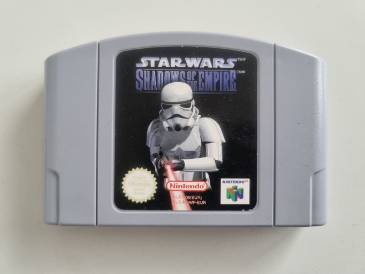 (Bild für) N64 Star Wars - Shadows of the Empire EUR - zum Schließen ins Bild klicken