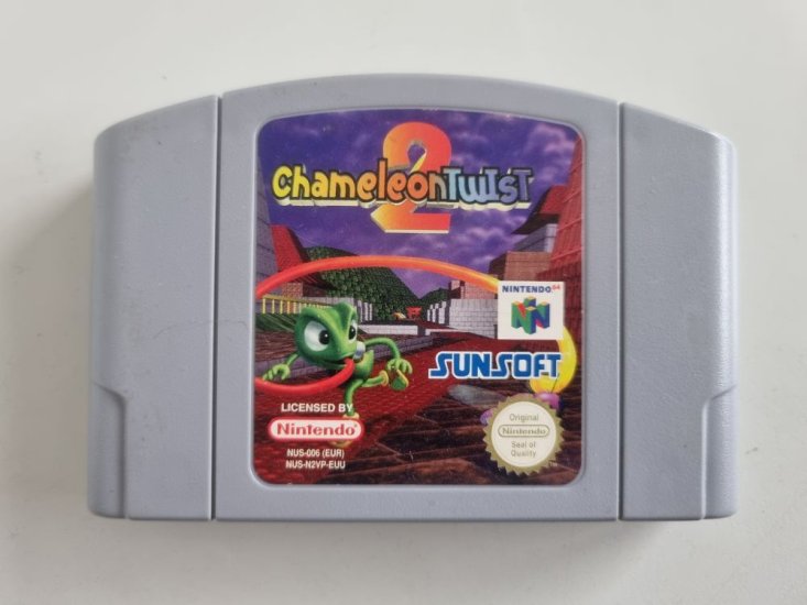 (Bild für) N64 Chameleon Twist 2 EUU - zum Schließen ins Bild klicken