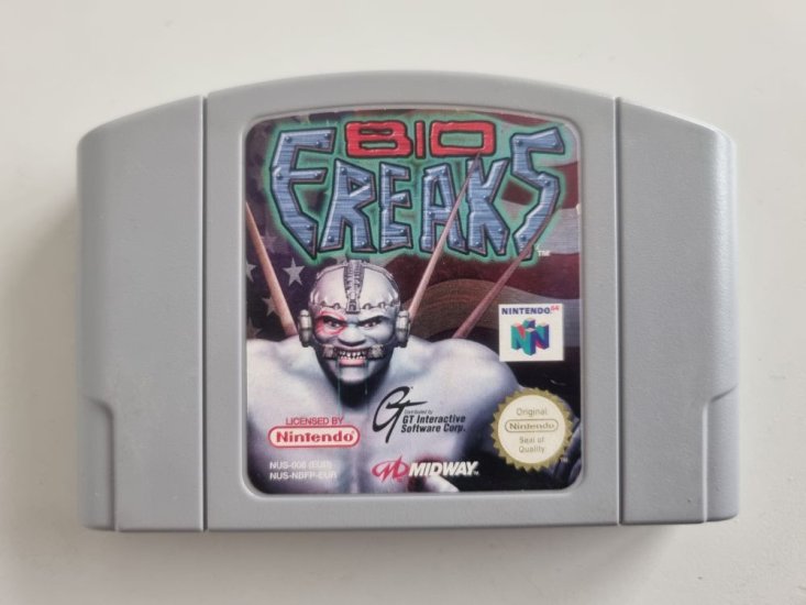(Bild für) N64 Bio Freaks EUR - zum Schließen ins Bild klicken