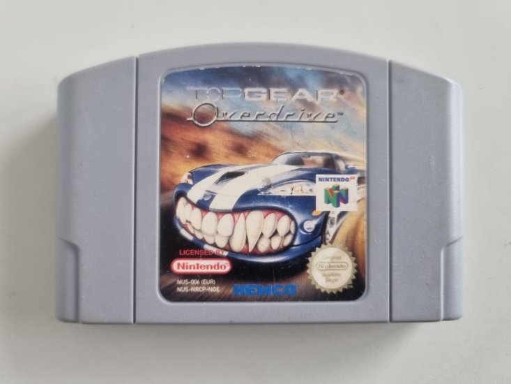 (Bild für) N64 Top Gear Overdrive NOE - zum Schließen ins Bild klicken