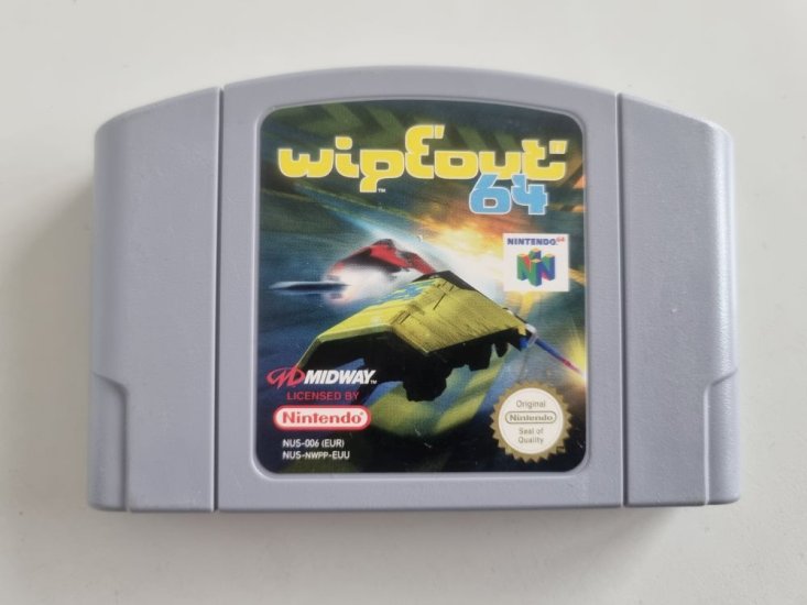 (Bild für) N64 Wipeout 64 EUU - zum Schließen ins Bild klicken