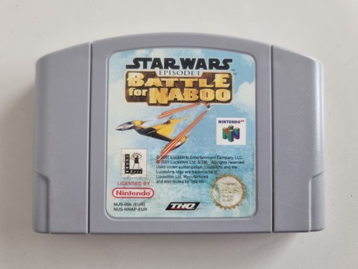 (Bild für) N64 Star Wars - Episode 1 - Battle for Naboo EUR - zum Schließen ins Bild klicken