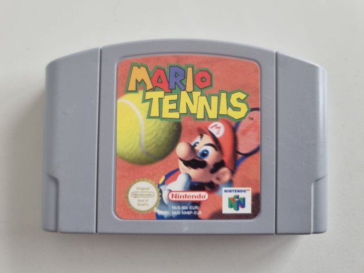 (Bild für) N64 Mario Tennis EUR - zum Schließen ins Bild klicken