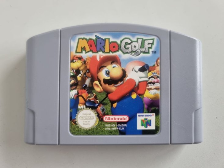 (Bild für) N64 Mario Golf EUR - zum Schließen ins Bild klicken