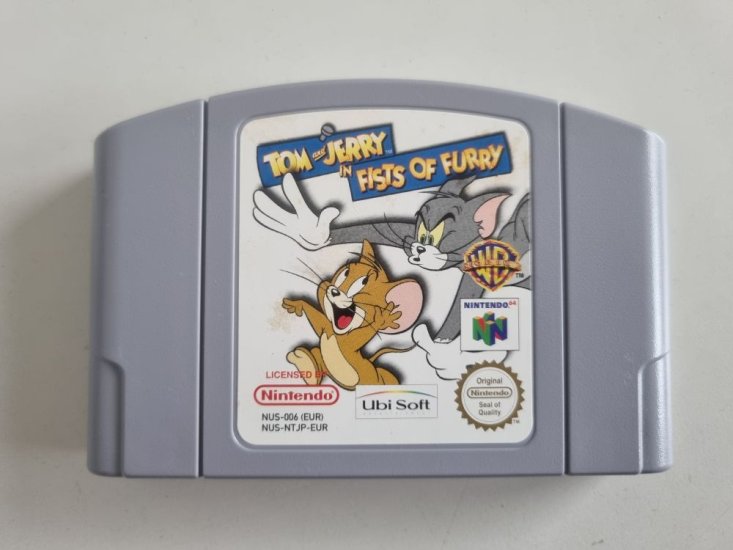 (Bild für) N64 Tom and Jerry in Fists of Furry EUR - zum Schließen ins Bild klicken