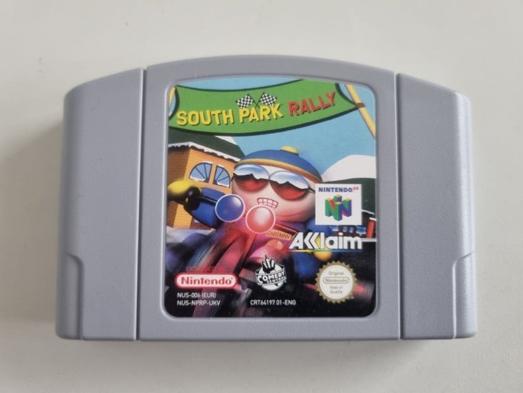 (Bild für) N64 South Park Rally UKV - zum Schließen ins Bild klicken