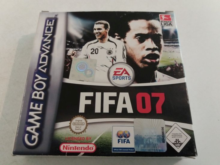 (Bild für) GBA Fifa 07 NOE - zum Schließen ins Bild klicken