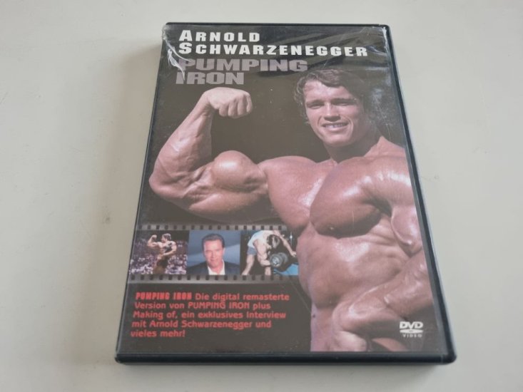 (Bild für) DVD Arnold Schwarzenegger - Pumping Iron - zum Schließen ins Bild klicken