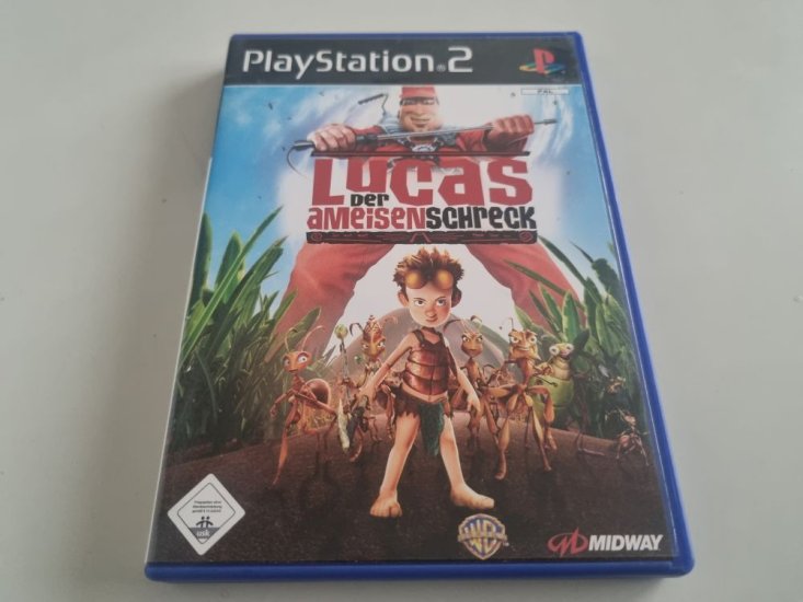 (Bild für) PS2 Lucas - Der Ameisenschreck - zum Schließen ins Bild klicken