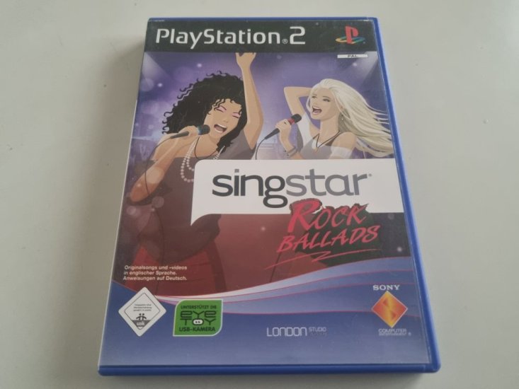 (Bild für) PS2 Singstar - Rock Ballads - zum Schließen ins Bild klicken