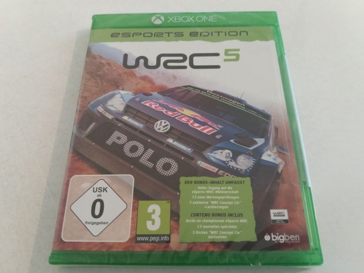 (Bild für) Xbox One WRC 5 Esports Edition - zum Schließen ins Bild klicken