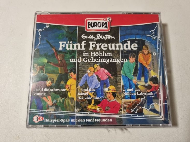 (Bild für) CD Fünf Freunde in Höhlen und Geheimgängen - zum Schließen ins Bild klicken
