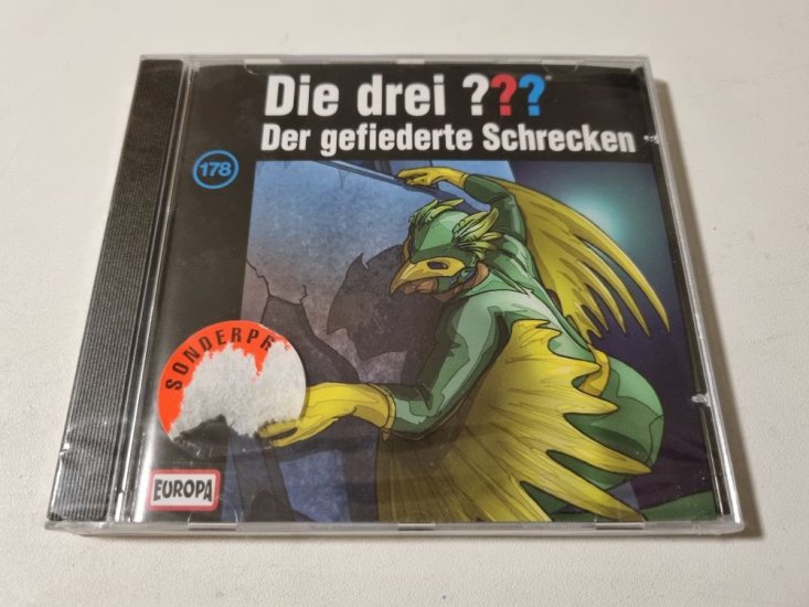 (Bild für) CD Die drei ??? - 178 Der gefiederte Schrecken - zum Schließen ins Bild klicken