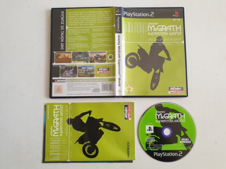 (Bild für) PS2 Jeremy McGrath Supercross World - zum Schließen ins Bild klicken