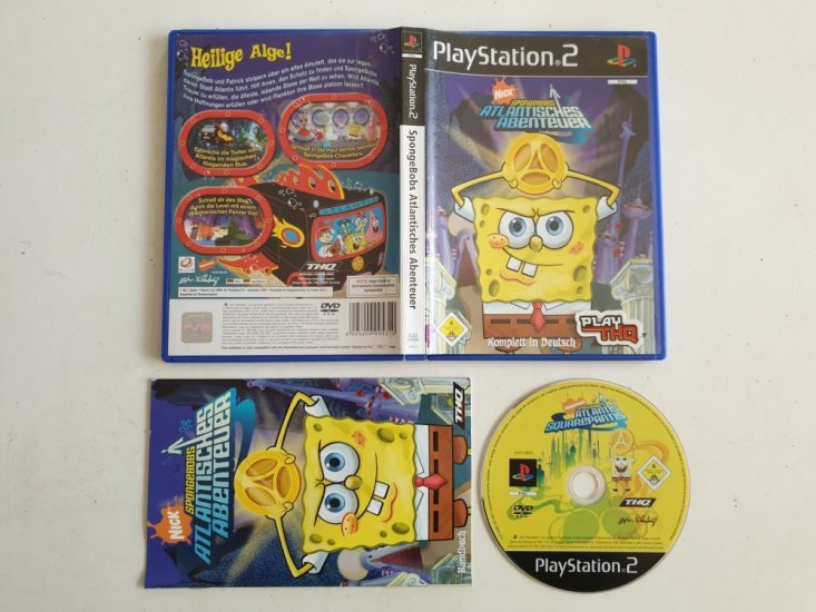 (Bild für) PS2 Spongebobs Atlantisches Abenteuer - zum Schließen ins Bild klicken
