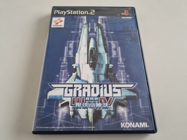 (Bild für) PS2 Gradius III and IV - zum Schließen ins Bild klicken