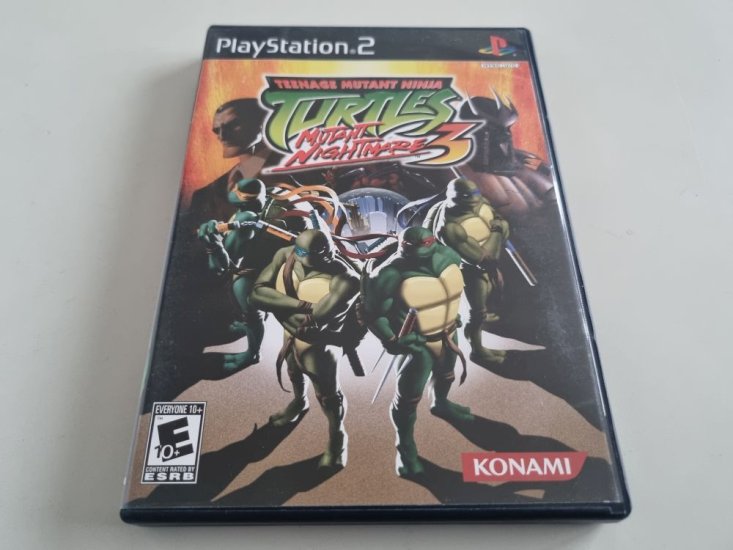 (Bild für) PS2 Teenage Mutant Ninja Turtles 3 - Mutant Nightmare - zum Schließen ins Bild klicken