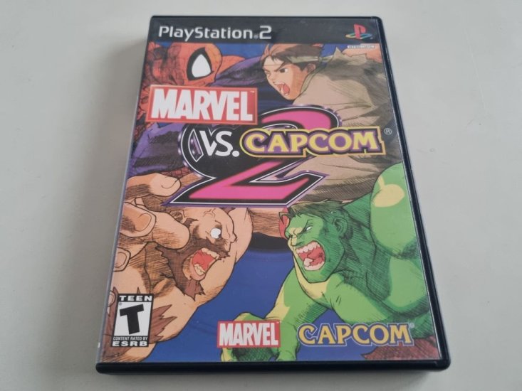 (Bild für) PS2 Marvel VS. Capcom 2 - zum Schließen ins Bild klicken