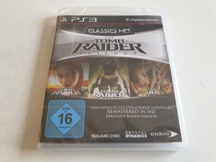 (Bild für) PS3 The Tomb Raider Trilogy HD Classics - zum Schließen ins Bild klicken