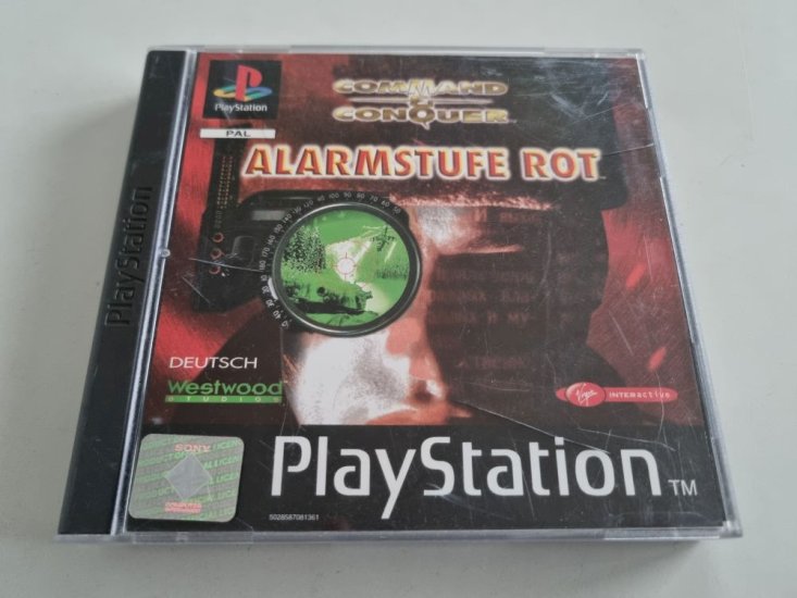 (Bild für) PS1 Command & Conquer - Alarmstufe Rot - zum Schließen ins Bild klicken