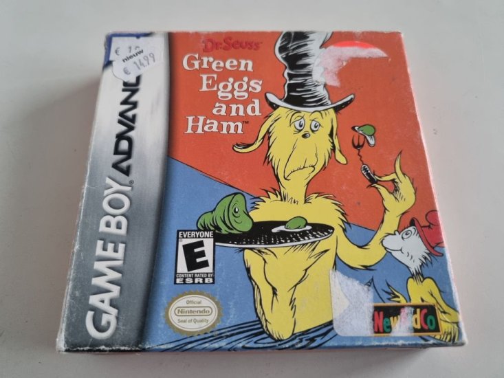 (Bild für) GBA Dr. Seuss - Green Eggs and Ham USA - zum Schließen ins Bild klicken