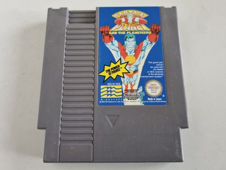 (Bild für) NES Captain Planet and the Planeteers NOE - zum Schließen ins Bild klicken