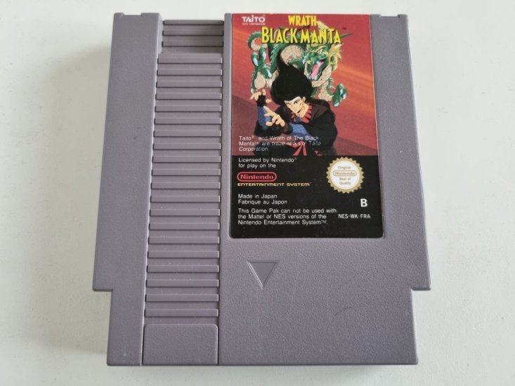 (Bild für) NES Wrath of the Black Manta FRA - zum Schließen ins Bild klicken