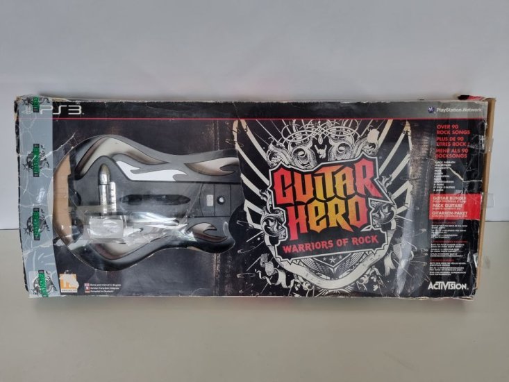 (Bild für) PS3 Guitar Hero - Warriors of Rock - Guitar Bundle - zum Schließen ins Bild klicken