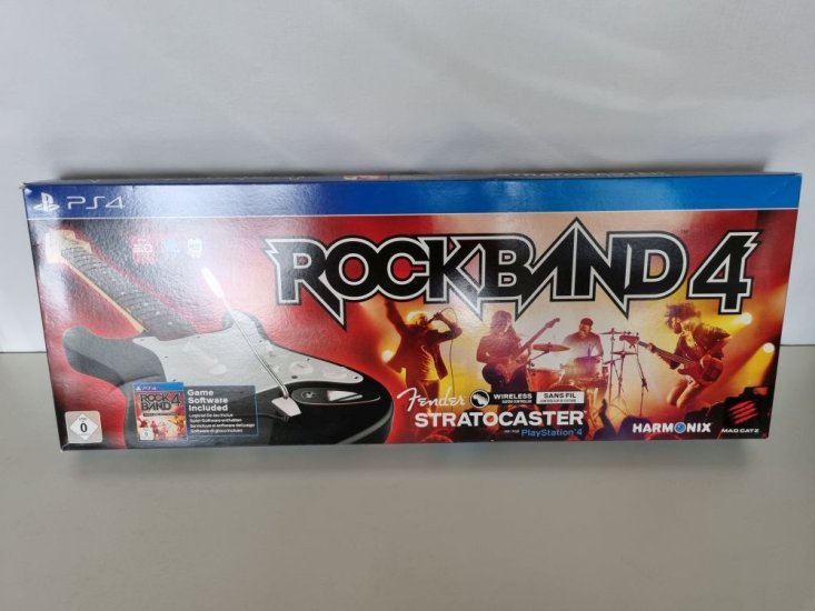 (Bild für) PS4 Rockband 4 - Fender Stratocaster Bundle - zum Schließen ins Bild klicken