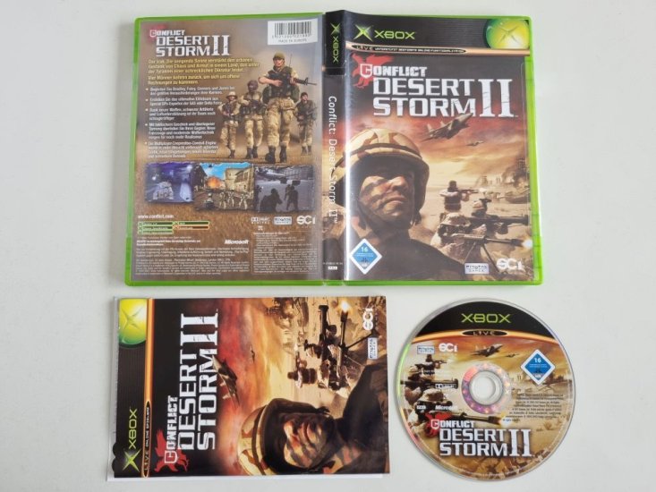 (Bild für) Xbox Conflict Desert Storm II - zum Schließen ins Bild klicken
