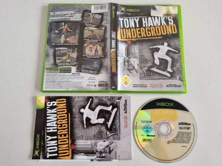 (Bild für) Xbox Tony Hawk's Underground - zum Schließen ins Bild klicken