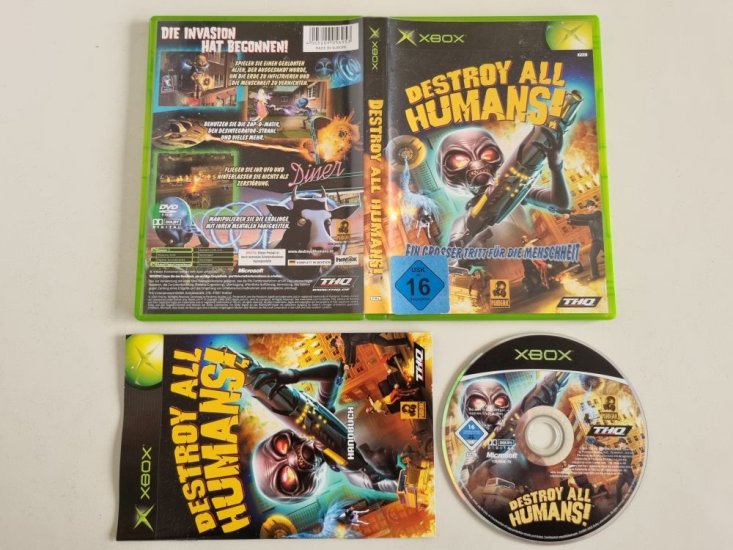 (Bild für) Xbox Destroy all Humans! - zum Schließen ins Bild klicken