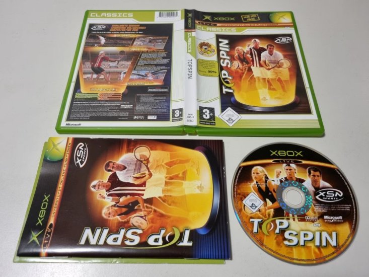 (Bild für) Xbox Top Spin - zum Schließen ins Bild klicken