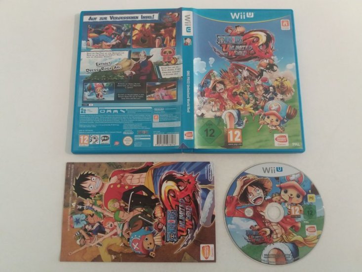 (Bild für) Wii U One Piece Unlimited World Red GER - zum Schließen ins Bild klicken