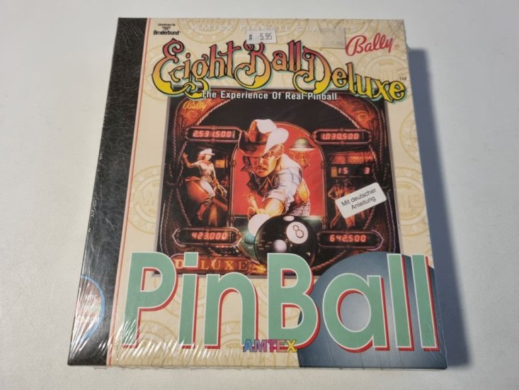 (Bild für) PC Eight Ball Deluxe Pinball - zum Schließen ins Bild klicken