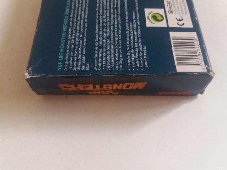 (Bild für) SNES King of the Monsters NOE - zum Schließen ins Bild klicken