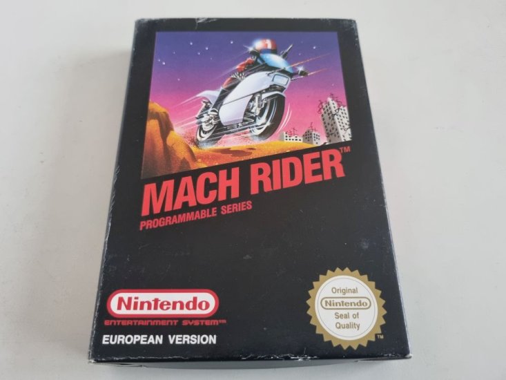(Bild für) NES Mach Rider FRG - zum Schließen ins Bild klicken