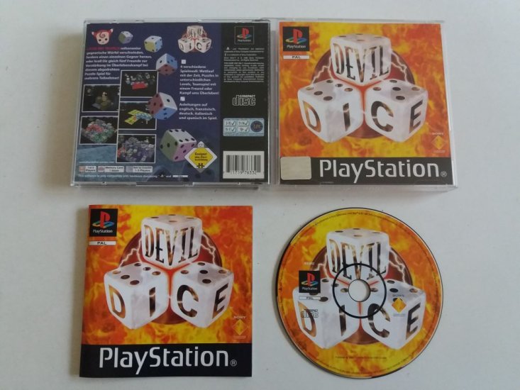 (Bild für) PS1 Devil Dice - zum Schließen ins Bild klicken