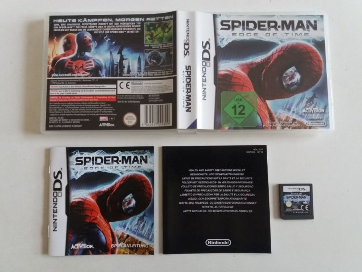 (Bild für) DS Spider-Man Edge of Time GER - zum Schließen ins Bild klicken