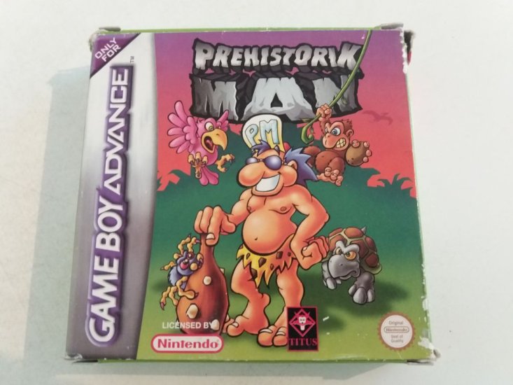 (Bild für) GBA Prehistorik Man EUU - zum Schließen ins Bild klicken