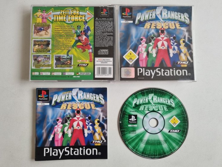(Bild für) PS1 Power Rangers Lightspeed Rescue - zum Schließen ins Bild klicken