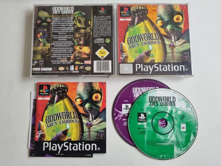 (Bild für) PS1 Oddworld - Abe's Exoddus - zum Schließen ins Bild klicken